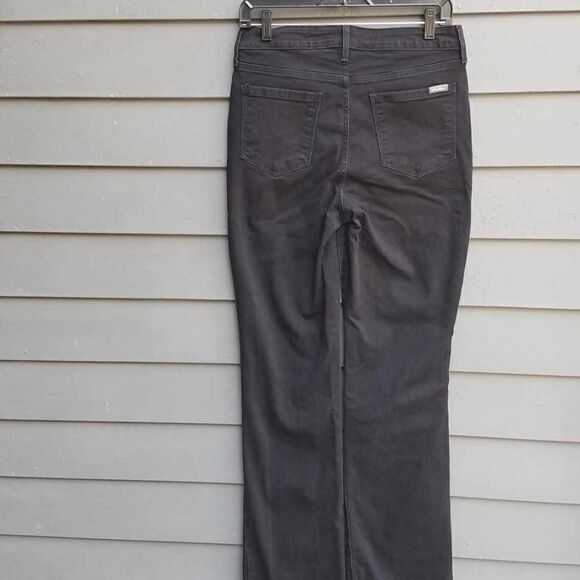 Eddie Bauer Curvy Boot cut Black Jeans Size T8 - Picture 3 of 11